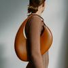 Niche Design Italian Bag Women's New Trendy Personality Versatile Oval Large Capacity Single Shoulder Underarm Bag