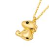 Porti 24k Gold 1.875g Horse Necklace Red