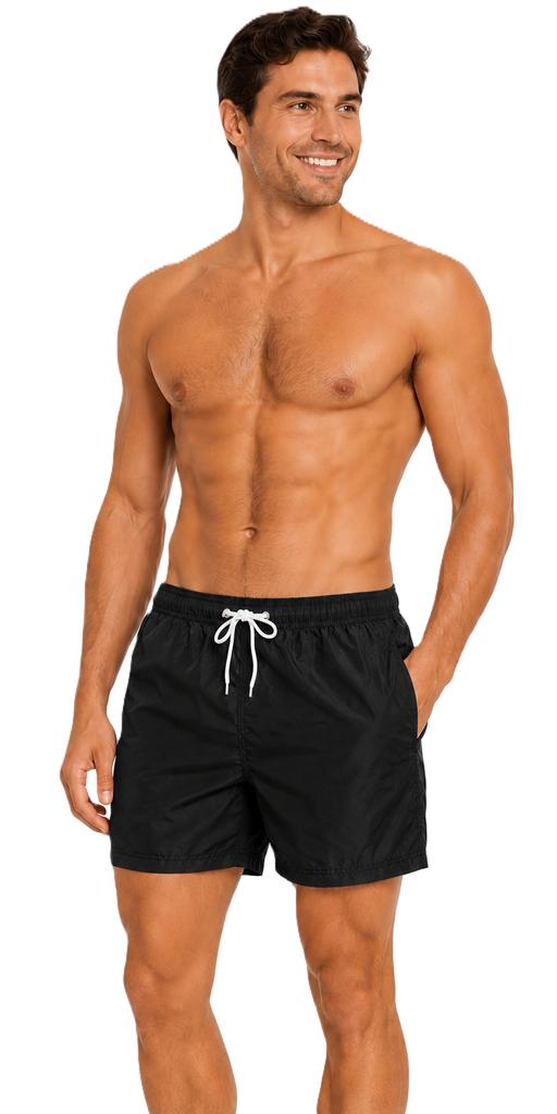 J.Style - Men' Swim Trunks - Xl019-3 Xl020-3 Black