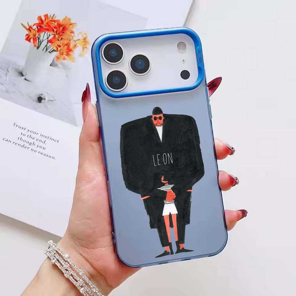 

classic Leon T-the professional Phone Case Color Silver Shell For IPhone 17 16 15 14 13 12 11 Pro Max Plus iPhone17promax