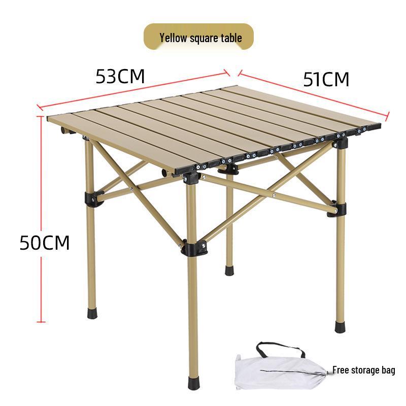 Portable Folding Outdoor Table for Camping, Fishing, Picnic, BBQ & Self-Driving Tours - Lightweight with Free Shipping