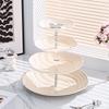 Multi-Tier Ceramic Dessert & Snack Serving Stand
