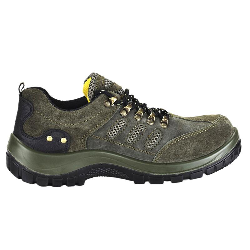 Labor Insurance Shoes, Protective Shoes, Breathable, Polyurethane Injection, Anti-smash and Anti-puncture, Wear-resistant