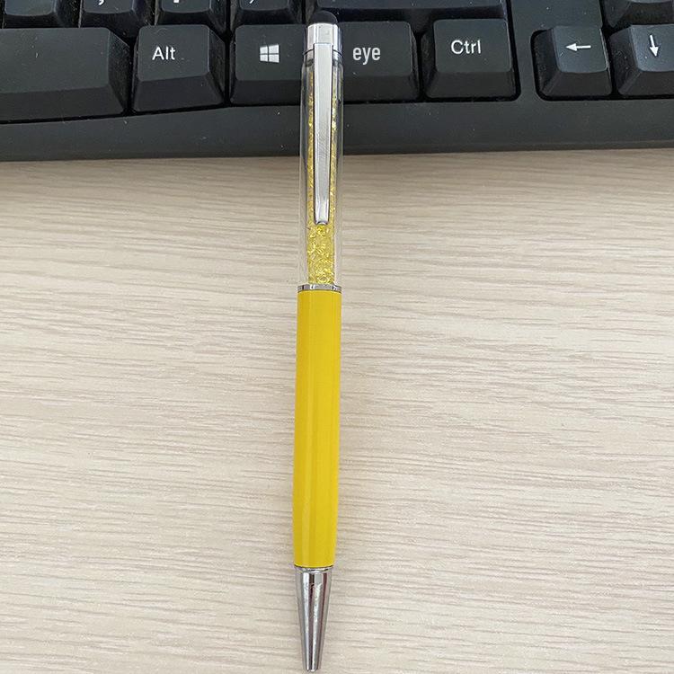 Sailai Crystal Diamond Metal Ballpoint Pen - Twist Design with Customizable Logo Option