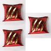 Glitter Cushion Cover With Sequins Cotton And Suede For Living Room Lounge
