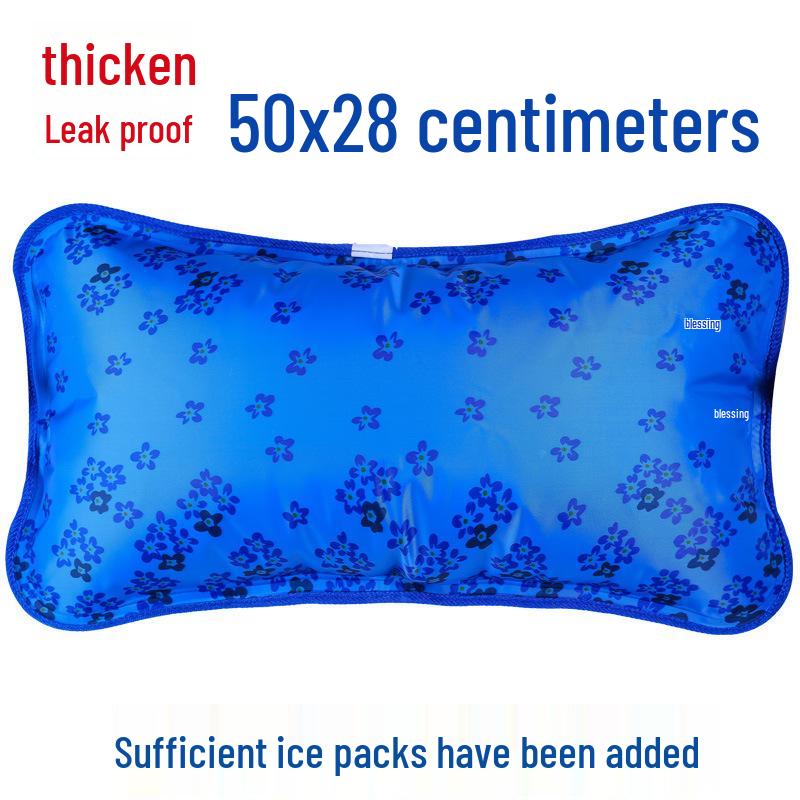 Large Water-Filled Cooling Ice Pillow for Adults & Students