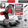 High-Precision 10" Aluminum Cutting Machine & 12" 45° Miter Saw for Wood Corners