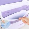 Six-grid Hanging Folder Multi-layer Insert Folders New Storage Folder  Student Office Supplies