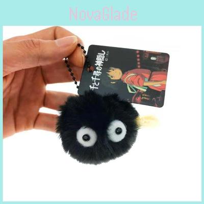 Miyazaki Hayao Spirited Away Brykiety Breloczek Pluszowa Lalka Urocza Kreskówka Zawieszka do Plecaka