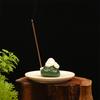 Cute Zongzi Ceramic Incense Burner: Dragon Boat Festival Gift & Sandalwood Holder Ornament
