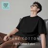 Jeanswest Men's Pure Cotton Crew Neck T-Shirt