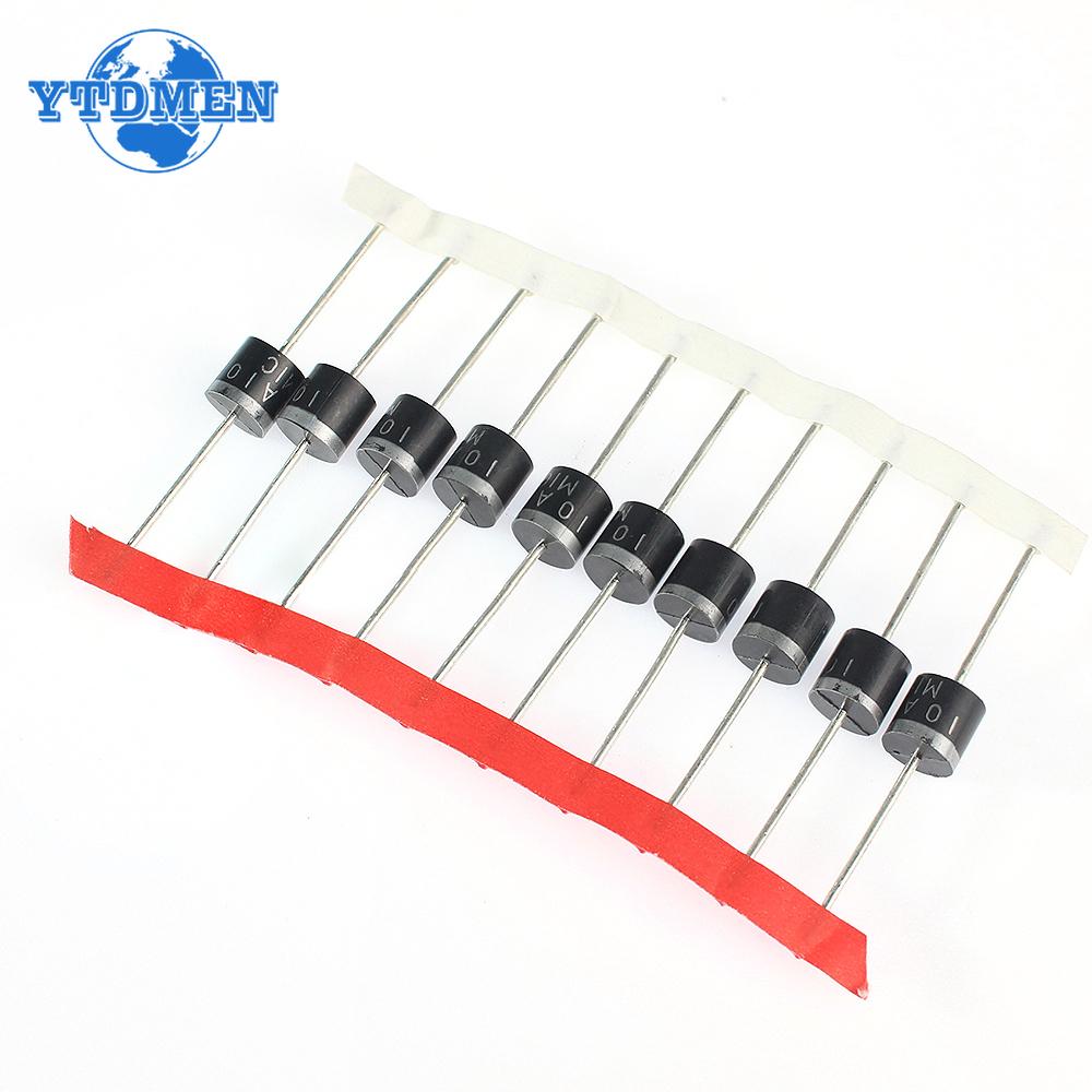 10A10 Diodes 10A 1000V DO-27 Electrical Axial Rectifier Diodes Kit