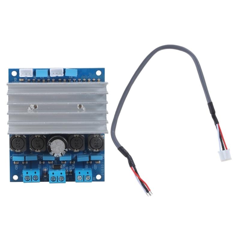 TDA7492 Digital Power Amplifier Board 2x50W Class D High-power Sound Speaker Amplifier Transceiver Module with Heatsink