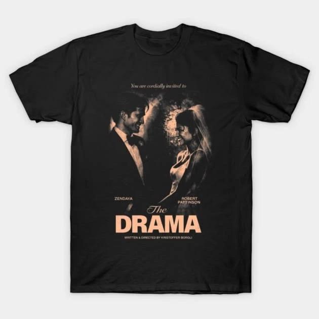 

The Drama Zendaya Robert Pattinson Movie Style T-T-Shirt 4XL