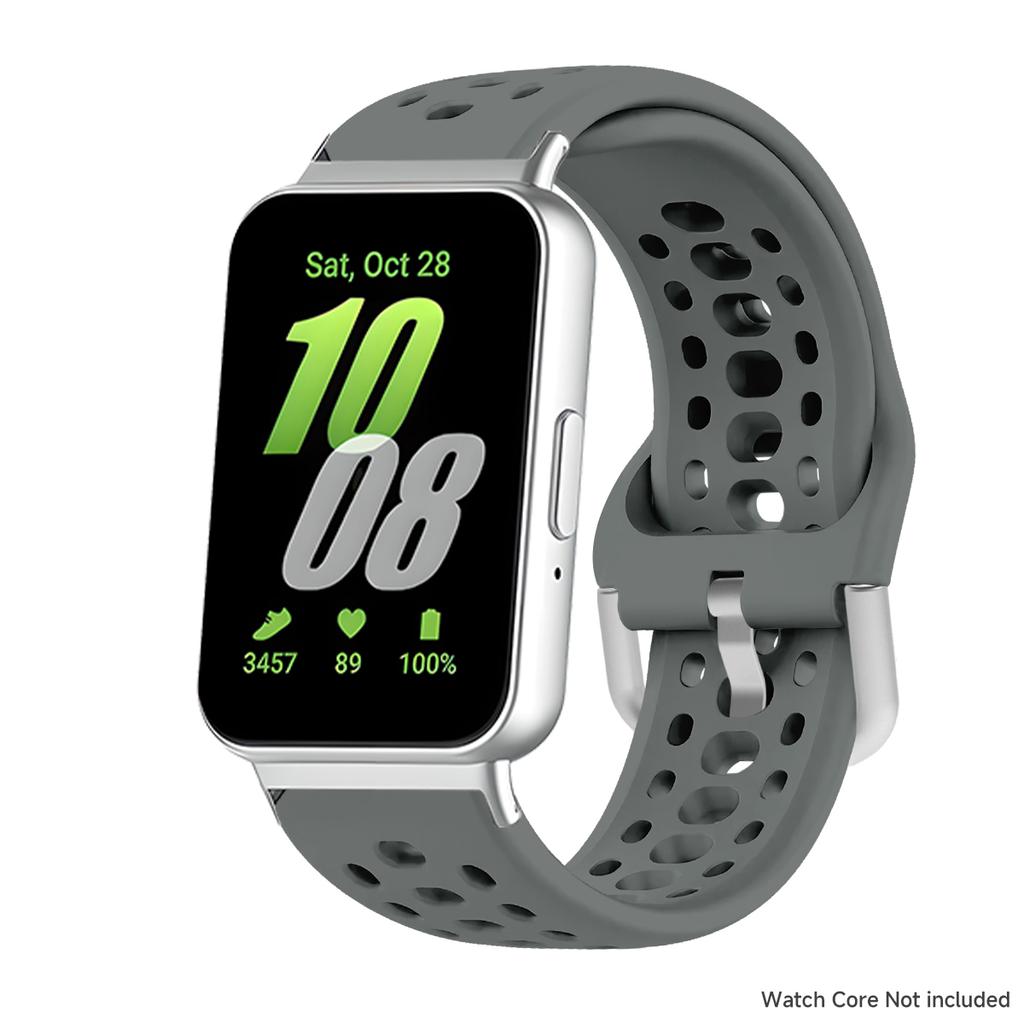 Breathable Silicone Strap For Samsung Galaxy Watch Fit 3 Elastic Sport Band For Galaxy Fit 3 Smartwatch Replacement Accessories