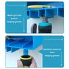 Detachable Standing Water Tube Support Base Freestanding Hose Stand For Lawns and Backyard