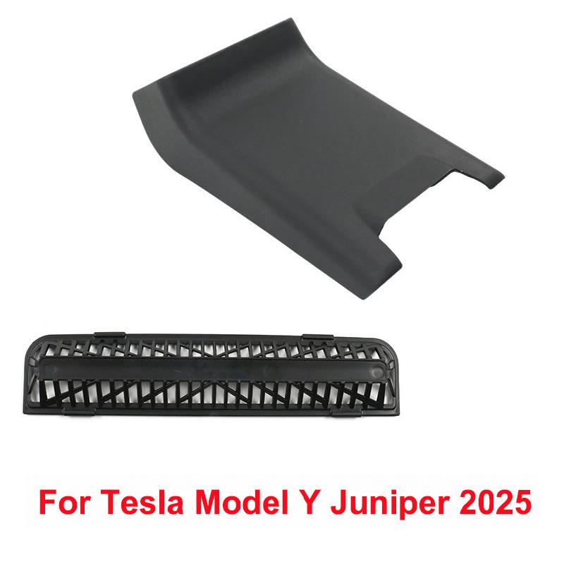 For Tesla Model Y Juniper 2025 Armrest Back Rear Air Vent Outlet Anti-kick Board Kick Panel Trim Protector Cover Car Accessories