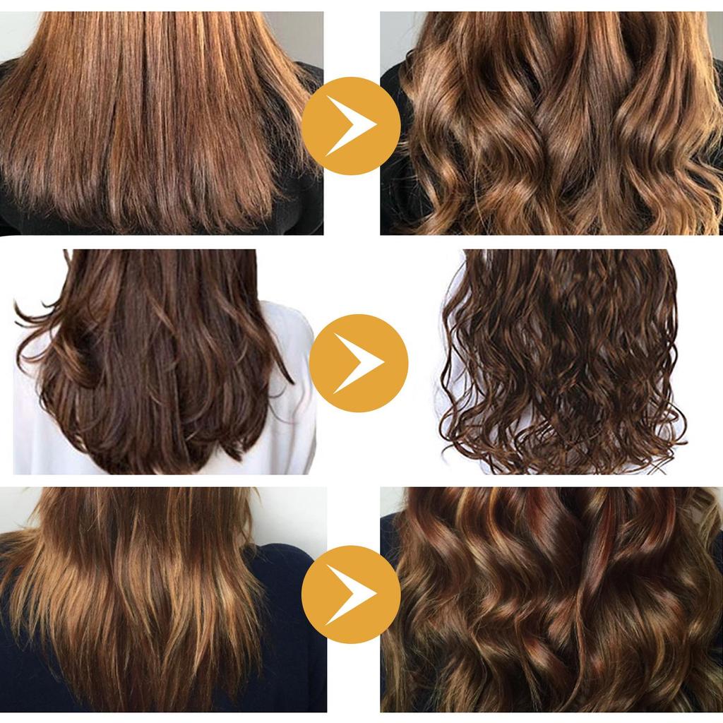 Hoegoa Morocco Curl Nawilżający Elastyczny Krem - Tworzy miękkie, pełne objętości i elastyczne loki, kształtowanie loków i nawilżanie, 100ml