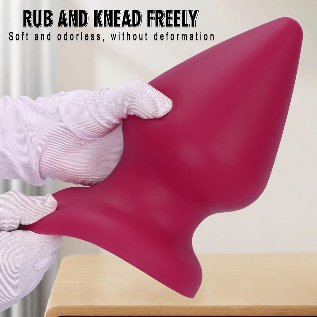 Ultra-Large Liquid Silicone Anal Plug for Men and Women