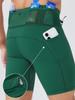 Men's High Elasticity Multi-Pocket Compression Running Shorts