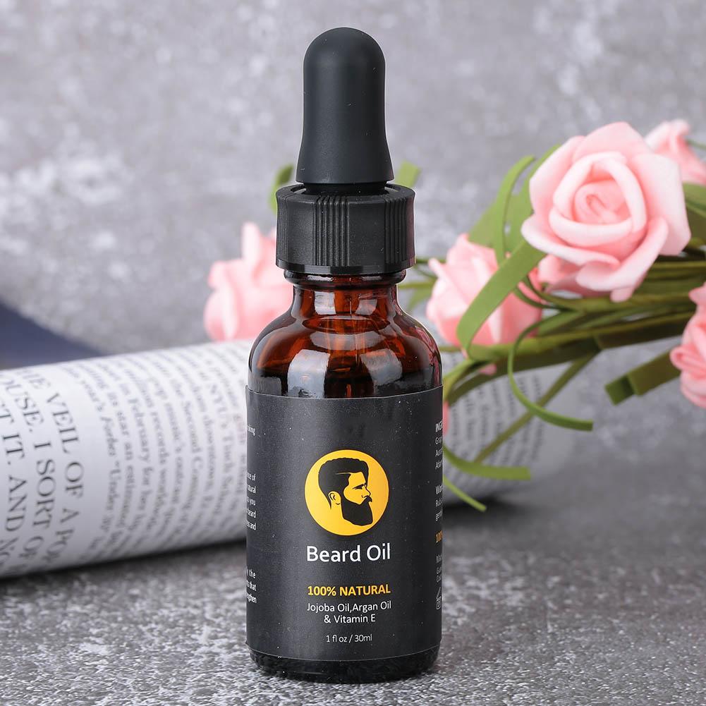 30ml Men Nourishing Beard Oil Beard Growth Soft Moisturizing Beard Care Oil(30ml )