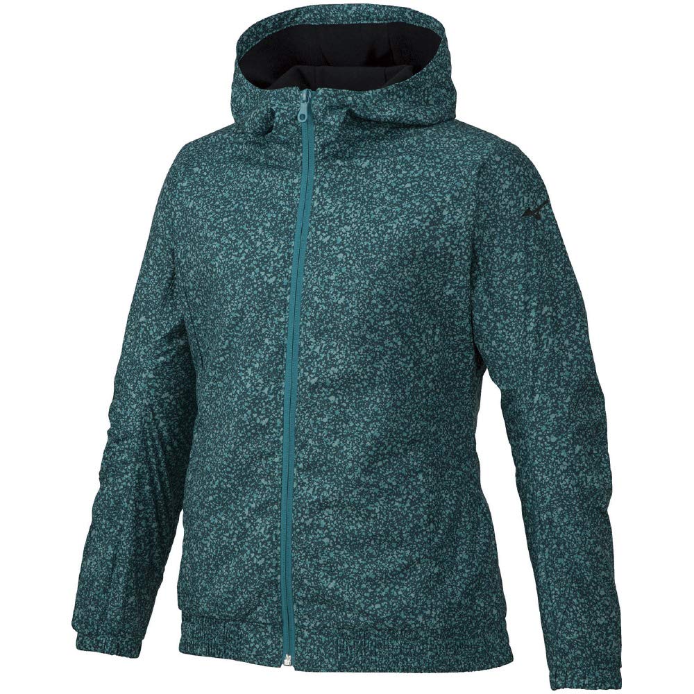 

Training Wear Breath Thermo Warmer Jacket 32ME9831 Blue Grass Japan S to Japanese size [Mizuno] Women s (equivalent S)