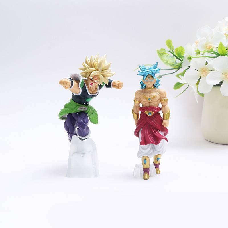 Exquisite Dragon Ball Broly Action Figures Set Of Seven With Impressive Pvc Detailing