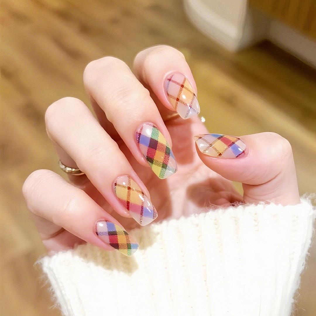 

Наклейки для ногтей ручной работы «Кошачий глаз» градиентного розового цвета нюд с эффектом «Аврора»