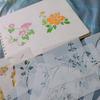 Painting Stencils Reusable Stencil Art Template Assorted Drawing Templates Decorative Leaf Floral Stencils