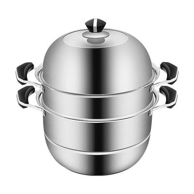 Cui Da Huang Stainless Steel 3-Layer Steamer