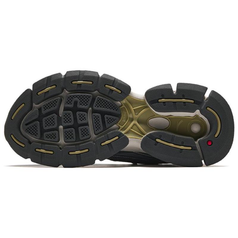 Anta Slip-Resistant Low-Top Running Shoes Men's Black Gray Color Sneakers 112348805A-2