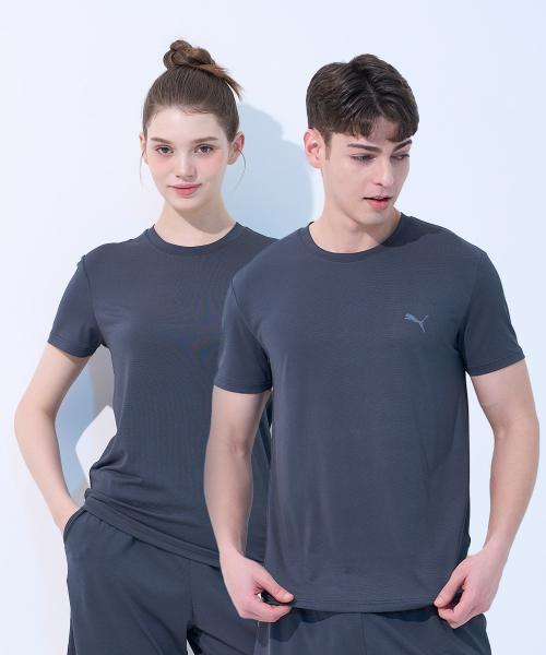 

[Puma] Fresh Comfortable Homewear Top PMUKTCP03/96 [Shipped from Korea] 100% Authentic Dark Grey - 090