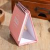 Thicken Mini Pink Desk Calendar 2026 2026 Simple Ins Tabletop Calendar Flip Monthly Notepad Schedule Planner Calendar Office Use