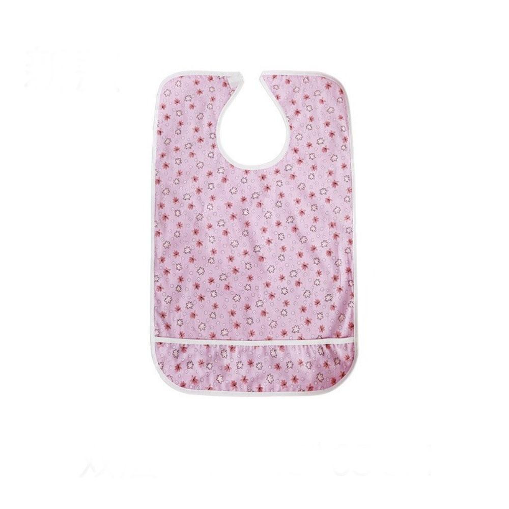 Waterproof Elderly Eating Bib Washable Rice Pocket Bib Multi-purpose Adult Bib  Feeding Nursing
