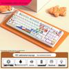 98-Tasten Kabellose Bluetooth Tri-Mode Mechanische Tastatur mit Blauen, Schwarzen, Braunen, Roten Schaltern - RGB für Gaming, Büro, Esports, Mädchen.