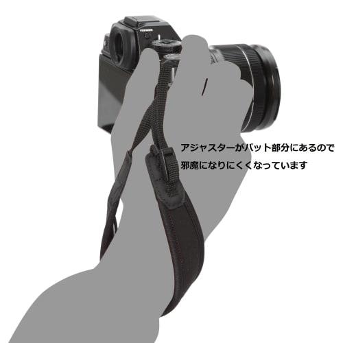 HAKUBA Hand Strap Luft Design Ergo Hand Strap for Mirrorless Single Lens Lens/Luxury Compact Digital Camera Neoprene Material KST-61EHBK