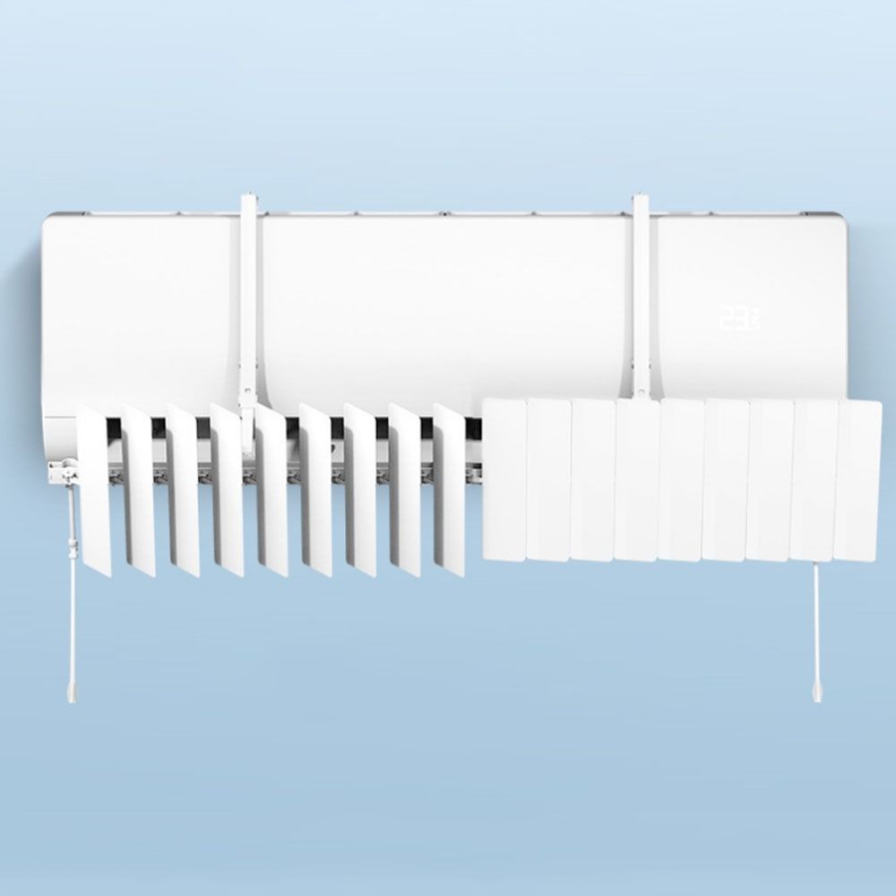 Universal Air Conditioner Windshield Adjustable Airflow Control Baffle Household