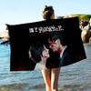 Band My C-Chemical R-Romance Microfiber Printed Beach Towel Mountain Climbing Yoga Beach Swimming Running Absorbent Soft Towel