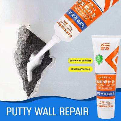 Universal Mending Paste Repair Cream Wall Repairing Ointment Grout Beautiful Sealant For Cracked Peeled Holes Wall Repair O R4X1