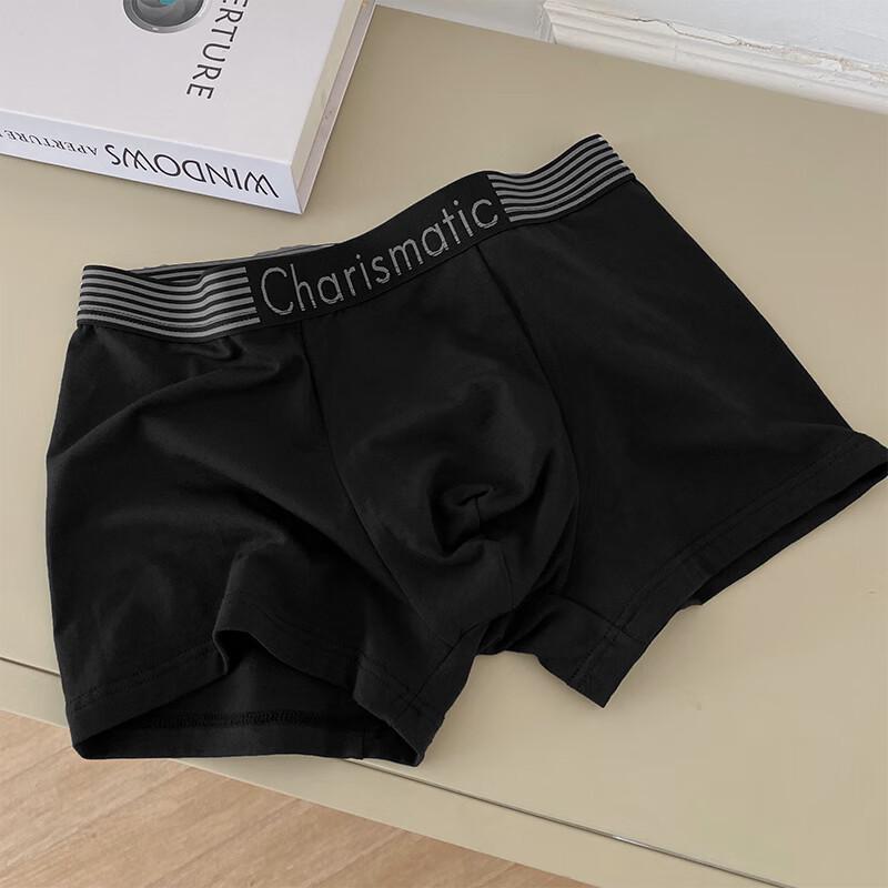 Men's Lenzing Modal Cotton Blend Striped Boxer Briefs 3-Pack