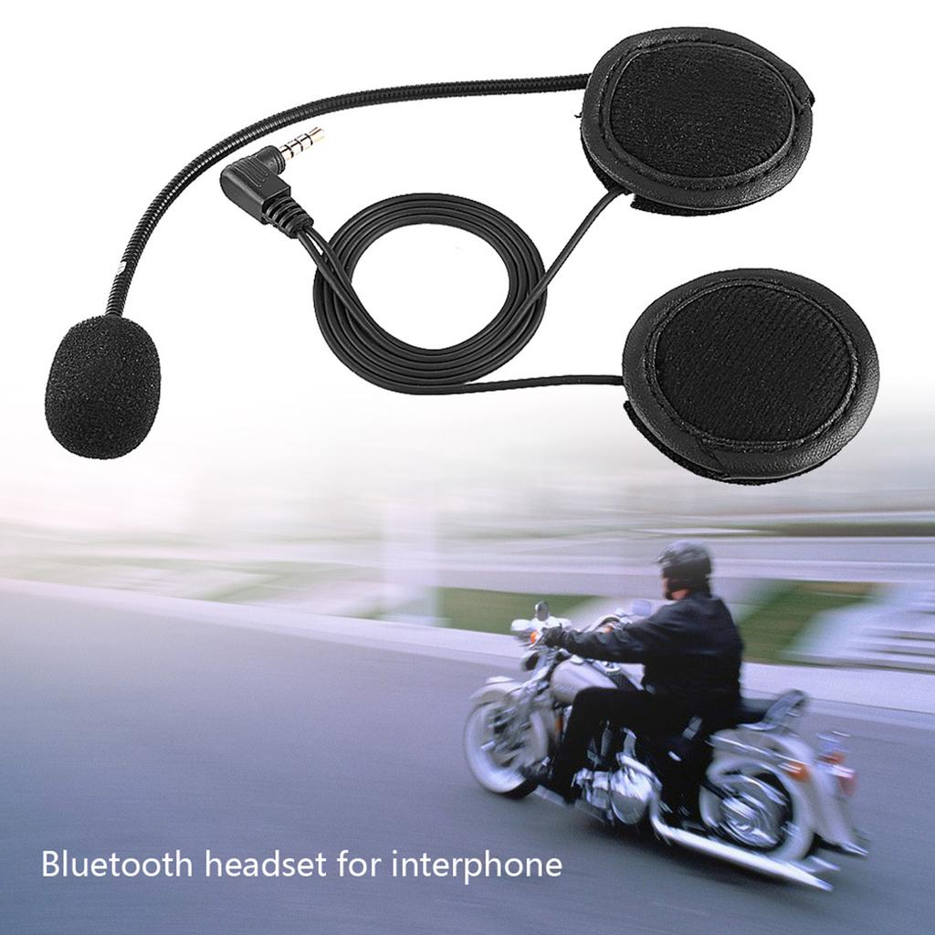 Accessories Bluetooth Headset Headphone Microphone For V4 V6 Motorcycle Helmet Intercom