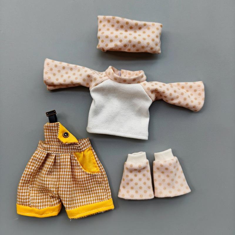 1 Set Furry Cute Winter Suit 1/6 Doll Diy Accessories Dress Up Toy Universal 30Cm Doll'S Clothes For Children Gifts