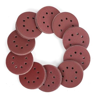 Profi-Qualität 125mm Schleifpapier Scheiben 20er Pack für Metall und Holz