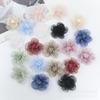 Organza 3D Floral DIY Accessories: Hand-Sewn Flowers for Clothing, Hair Ties, Clips & More