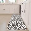 Thickened Anti-fatigue Floor Mat Waterproof, Oil-proof and Anti-slip Kitchen Mat PVC Kitchen Floor Mat Indoor Mat