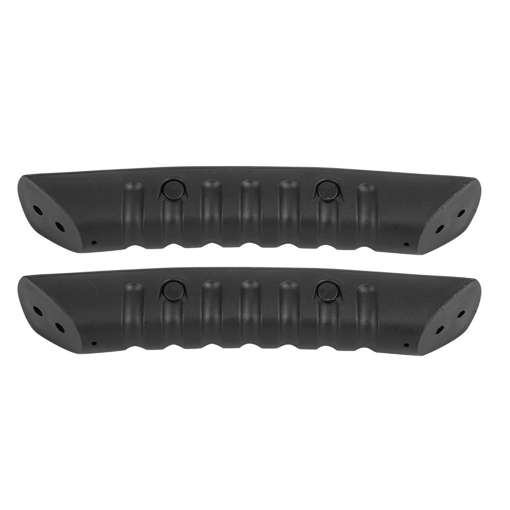 2PCS Black Kayak Boat Side Mount Carry Handle Waterproof Wear Resistant Canoe Accessory