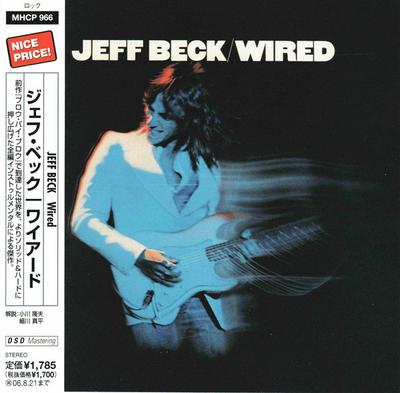 CD JEFF BECK  Wired MHCP966 Sony Records In 2005 Japan Rock Used