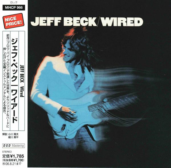 

CD JEFF BECK - Wired MHCP966 Sony Records In 2006 Japan Rock Used