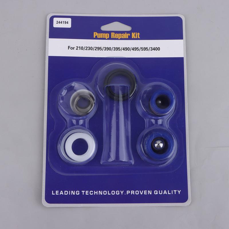 244194/248212/248213/249123 Airless Spray Pump Repair Kit Seal Gasket Filter For Pump 395 695 1095 2030