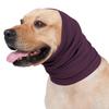 Dog Scarf Hat Elastic Dog Calming Earmuffs Warm Soft Pet Ear Cover Noise-Proof Headband Pet Neck Gaiter Outdoor Travel